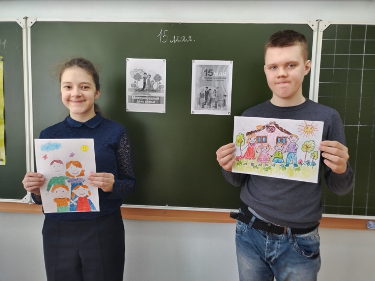 Моя дружная семья.